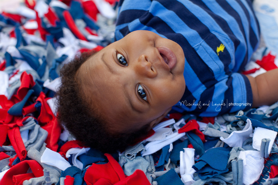three month old baby photography
