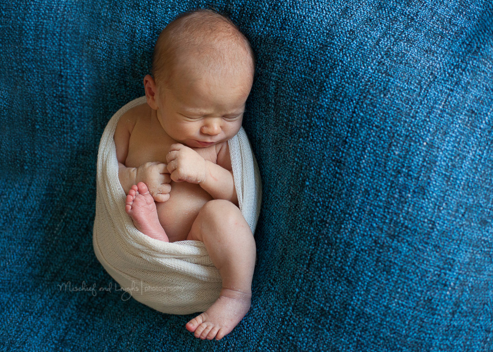 Newborn Photography Posing, Mischief and Laughs Photography, Cincinnati OH