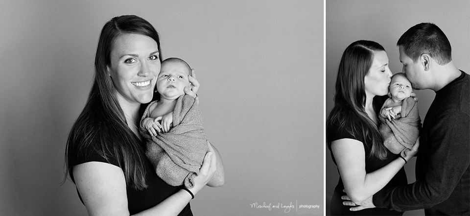 family and newborn pictures, Rochester newborn photographer, Mischief and Laughs Photography