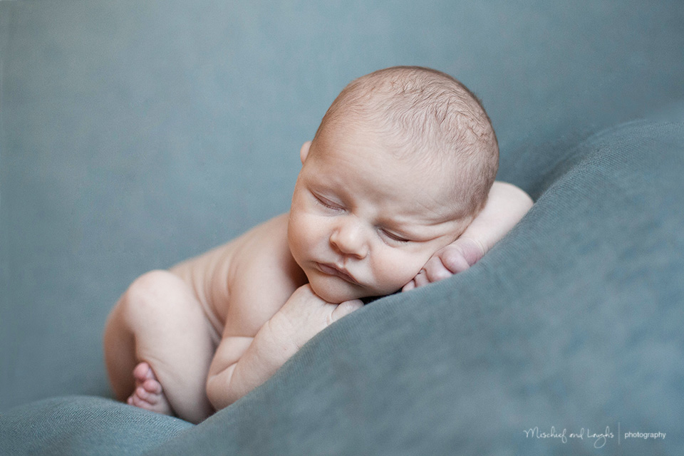 simple newborn photos, Rochester newborn photography, Mischief and Laughs Newborn photographer