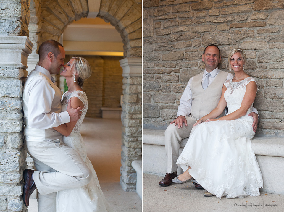 Bride and Groom Formals, Rochester Wedding Photographer, Mischief and Laughs