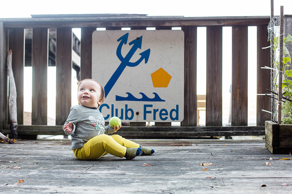Baby at lakefront cabin, Finger Lakes Photographer, Mischief and Laughs Photography