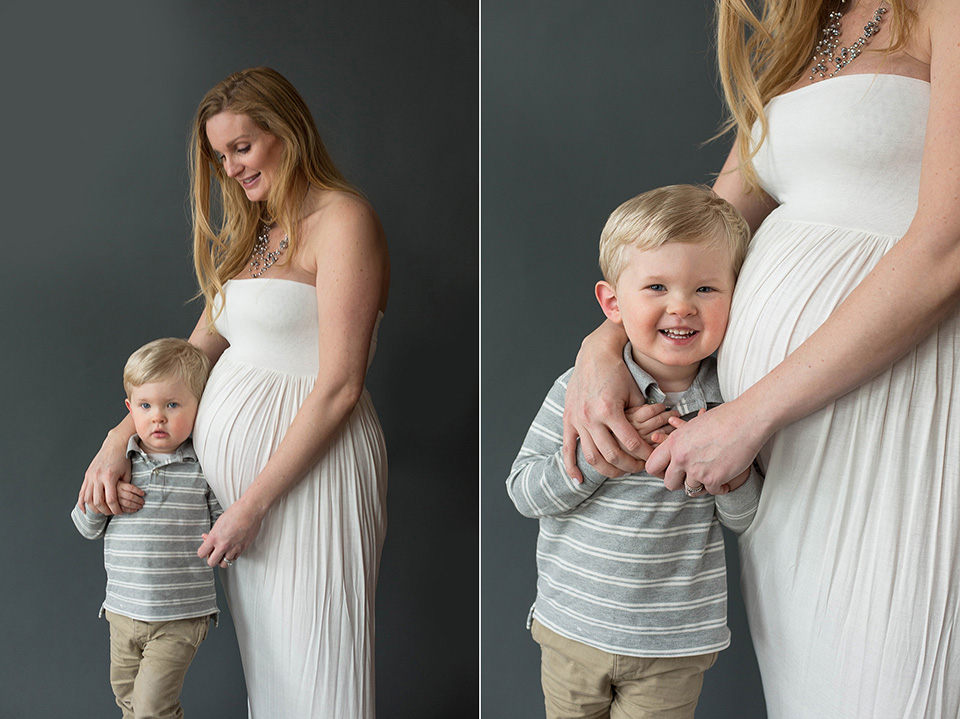 simple elegant maternity portrait, Rochester maternity photos
