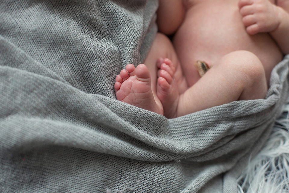 newborn baby detail shot, Rochester NY baby Photographer, Mischief and Laughs Photography 