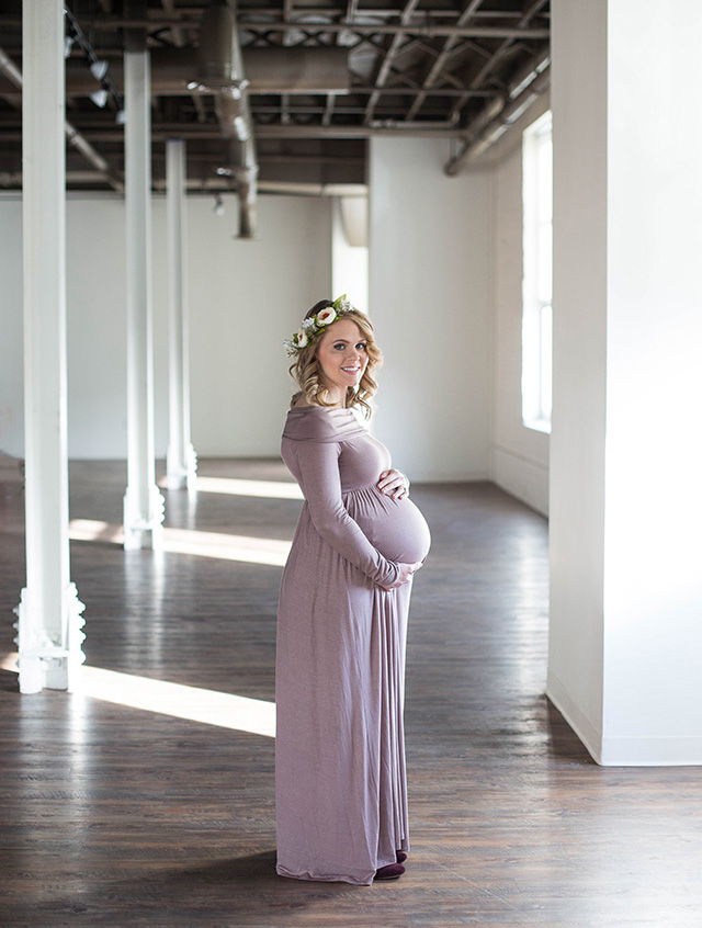Rochester Maternity Photos at Arbor Loft, Styled Maternity session