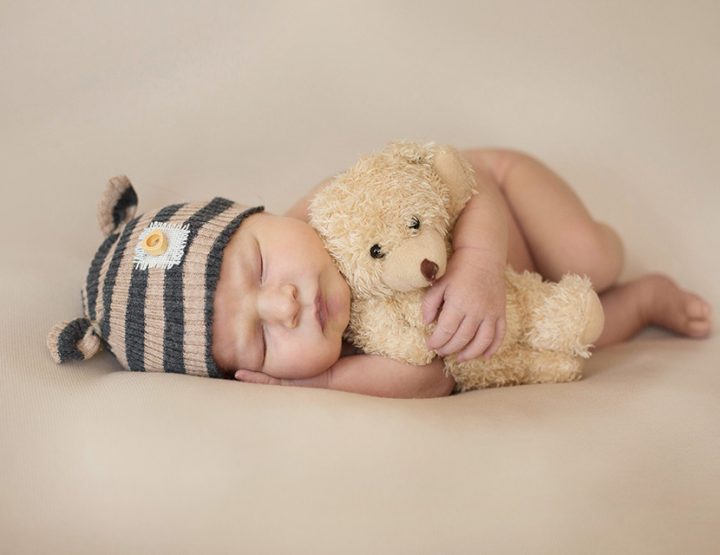 Teddy Bear, Canandaigua NY Newborn Photographer