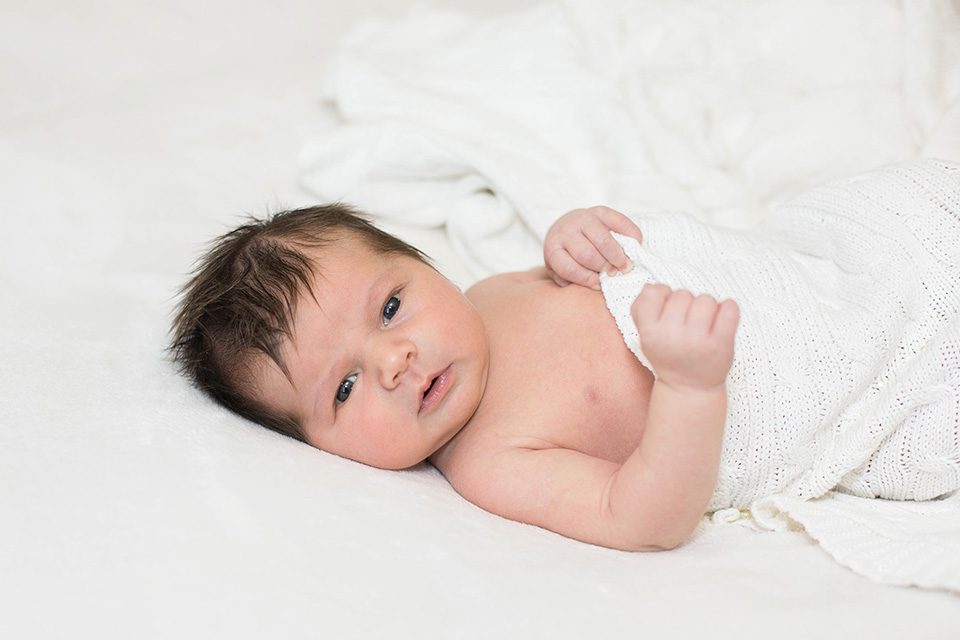 classic newborn photos in Rochester NY, Mischief and Laughs Photography