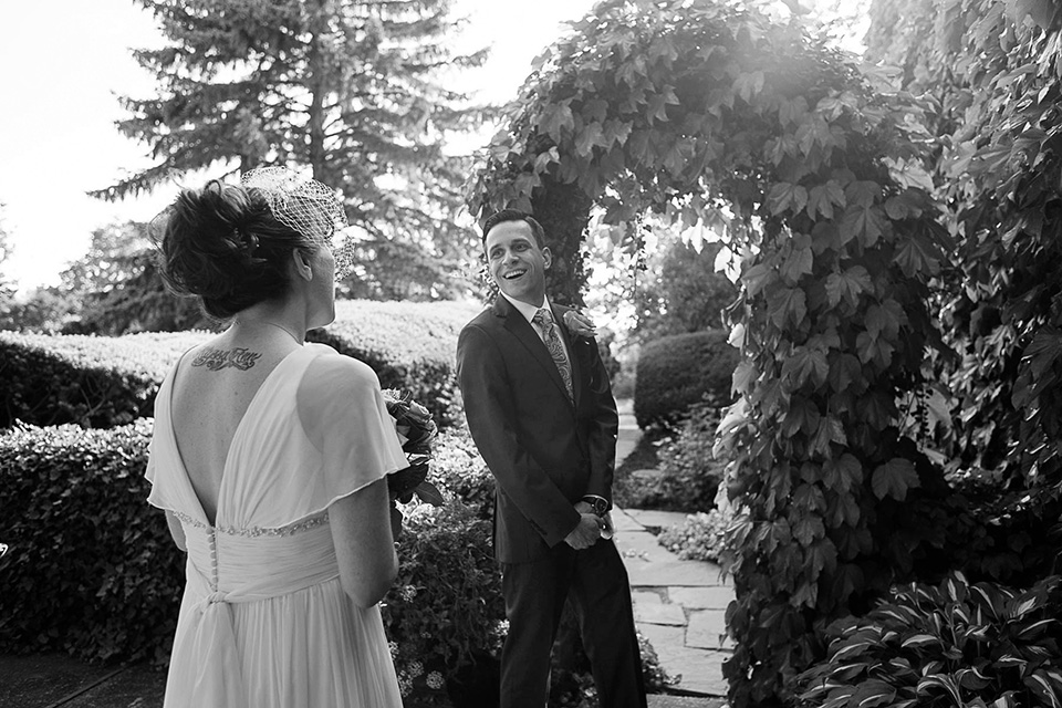 Intimate wedding at Morgan Samuels Bed and Breakfast Canandaigua Wedding Photographer 