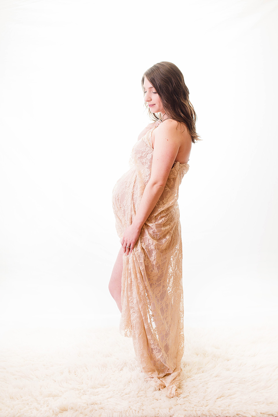 maternity boudoir photos, Cincinnati OH photographer 