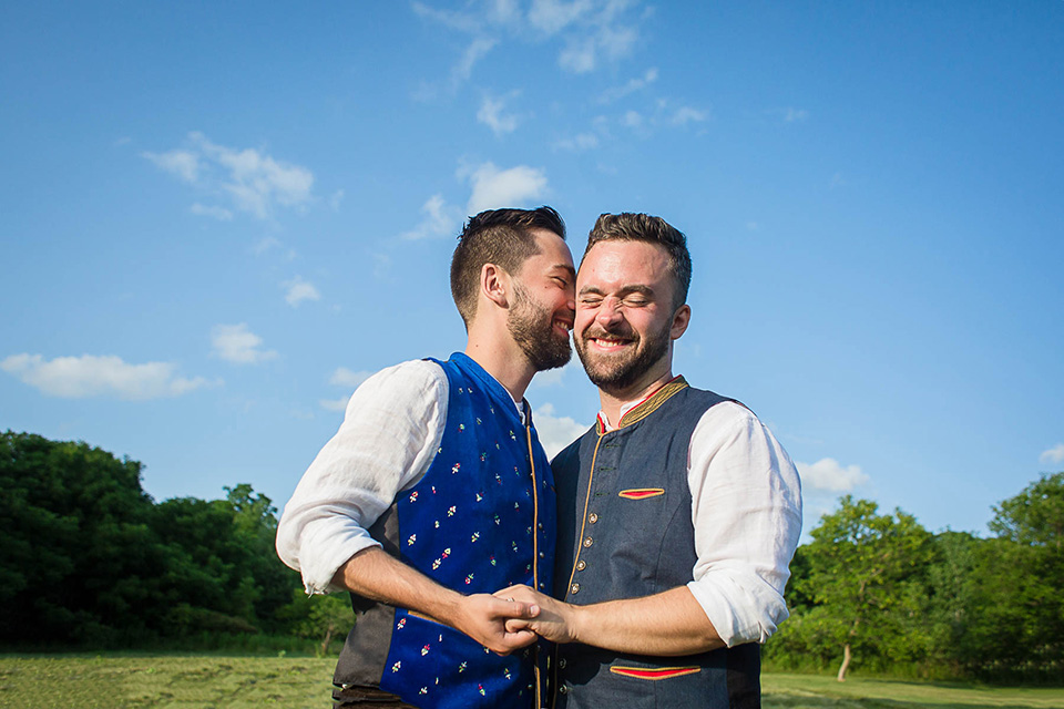 Same sex wedding ceremony, Cincinnati Wedding photographer 