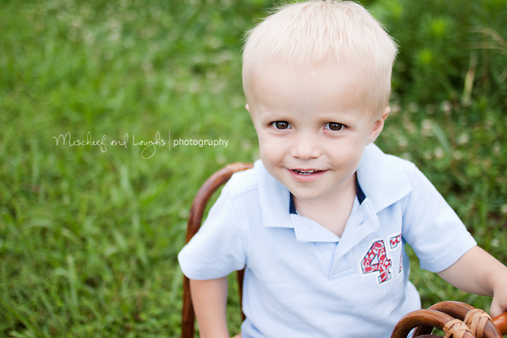 kentucky toddler grins for the camera