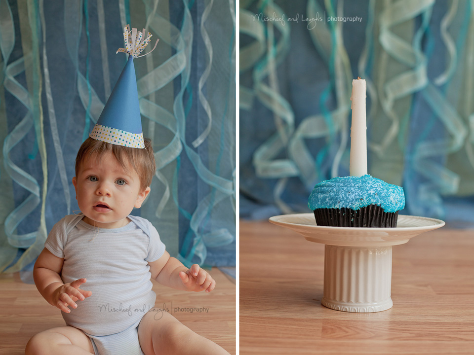 first birthday pictures at professional photo studio