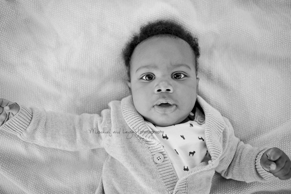 contemporary baby pictures in black and white