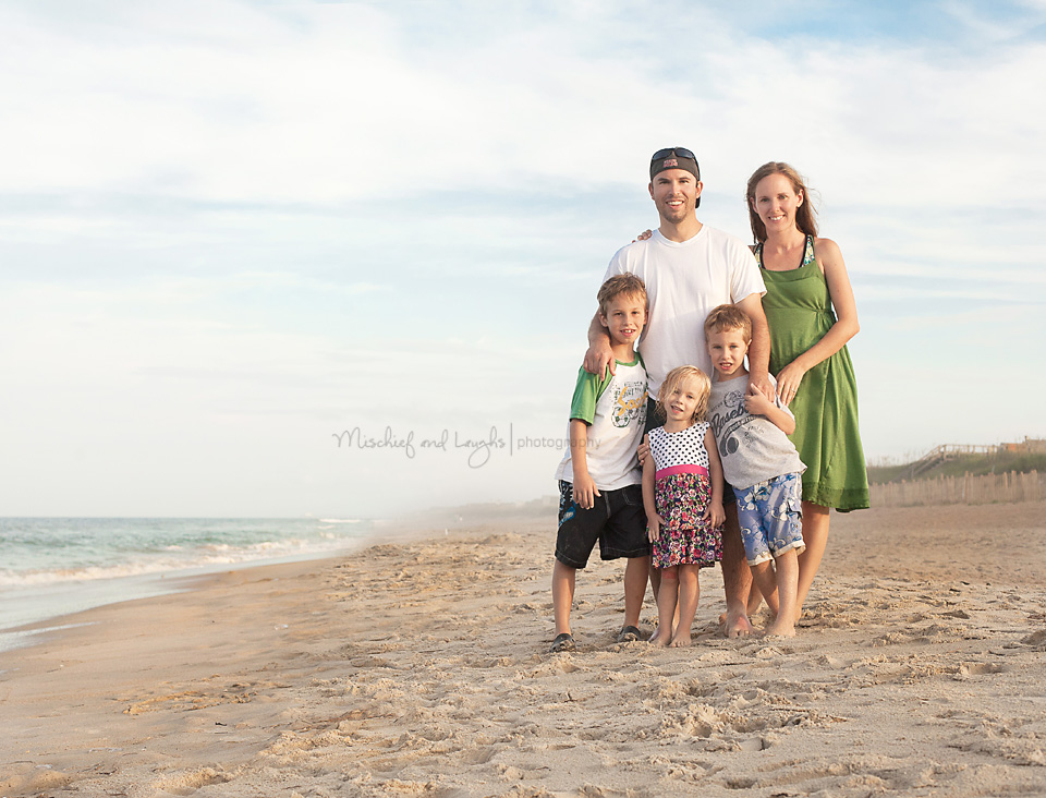 outer banks NC family portrait