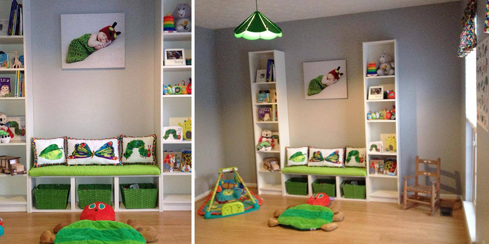 Very Hungry Caterpillar Themed Playroom Nursery 