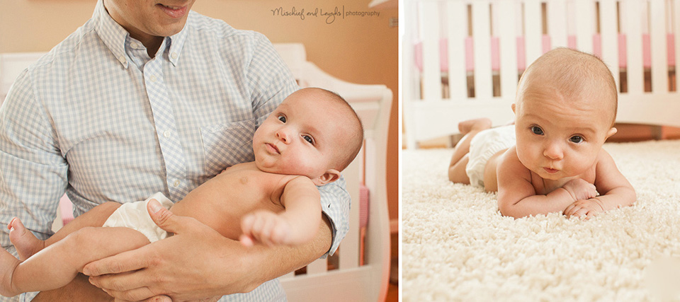 At home with baby, #lifestyle, Mischief and Laughs Photography, Cincinnati OH
