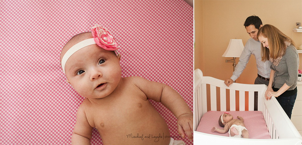 Lifestyle session at home with a four month old, Mischief and Laughs Photography, Cincinnati OH
