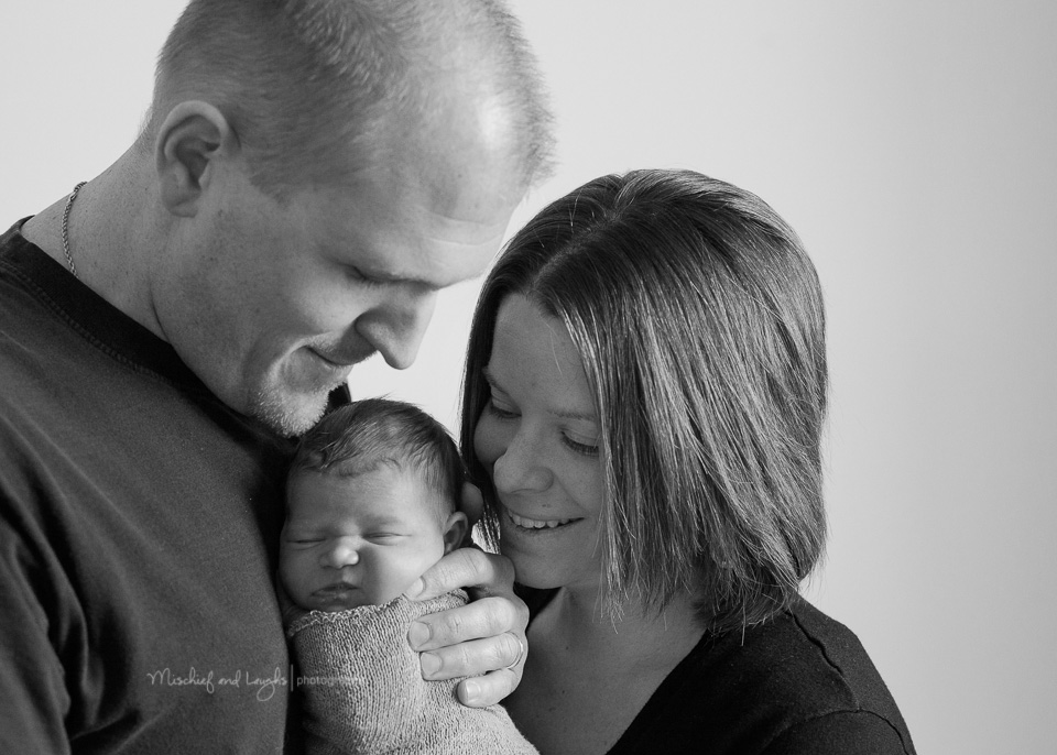 Newborn with Family, Mischief and Laughs,  Cincinnati and Northern Kentucky Newborn Photography