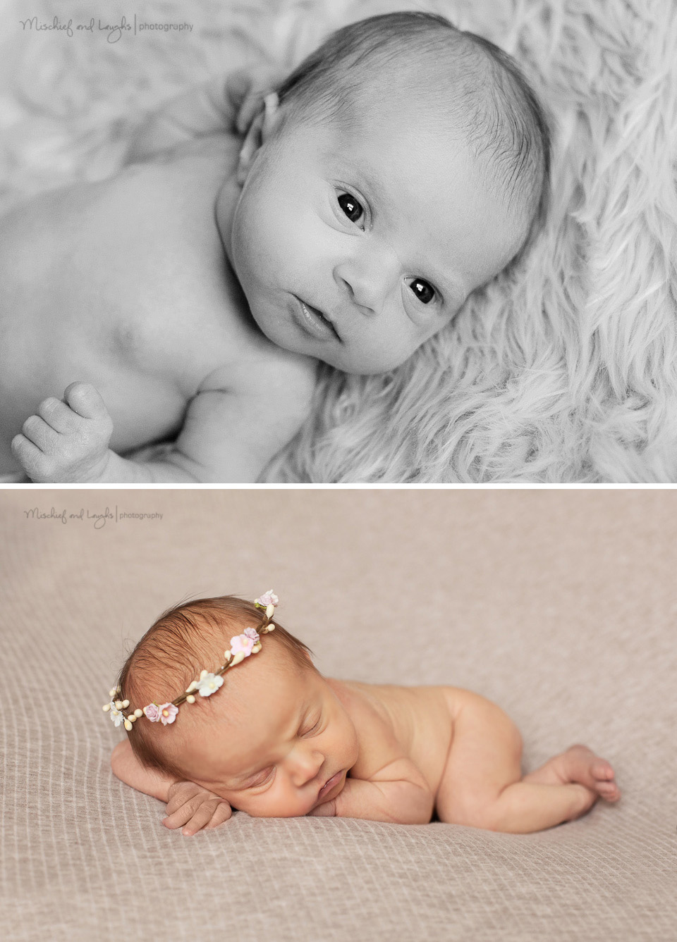 Newborn Photography. Mischief and Laughs Photography, Cincinnati OH