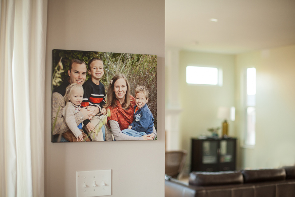 What to order after your photo session, Fine Art Canvas