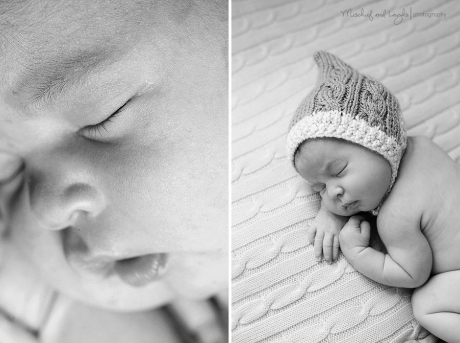 Simple and sweet newborn pictures, Mischief and Laughs, Northern Kentucky