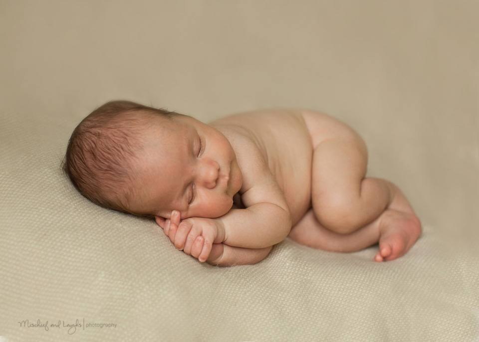 Older Newborn Baby - Cincinnati Newborn Photographer, Mischief and Laughs