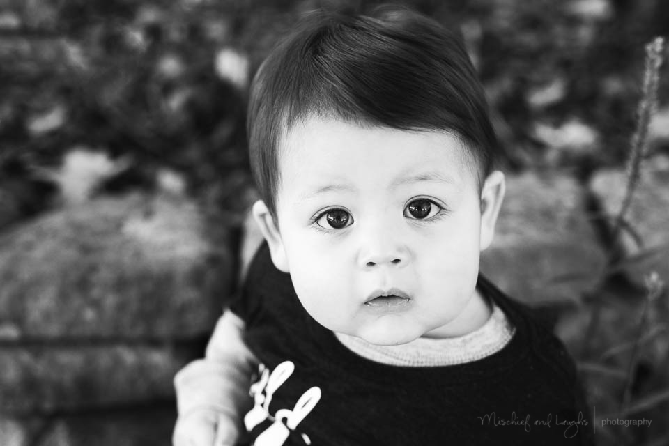 rich black and white baby photos, Rochester NY, Mischief and Laughs Photography