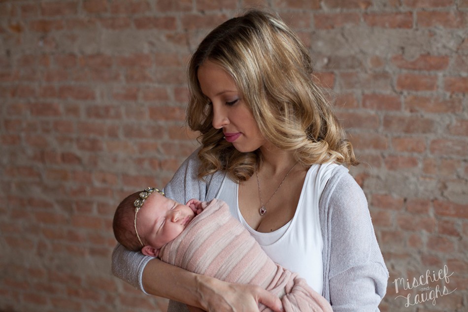 newborn photos with mom, Canandaigua Newborn Photographer