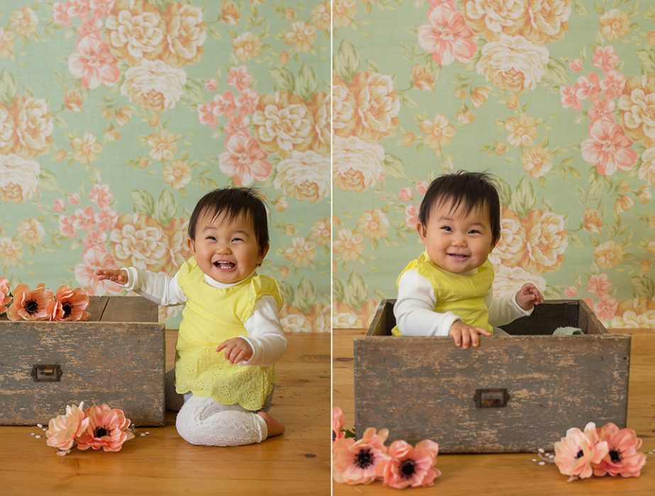 First birthday studio session, Rochester NY
