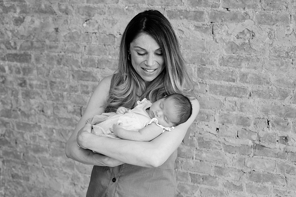 mom with newborn, Rochester NY Newborn Photographer, Mischief and Laughs Photography 