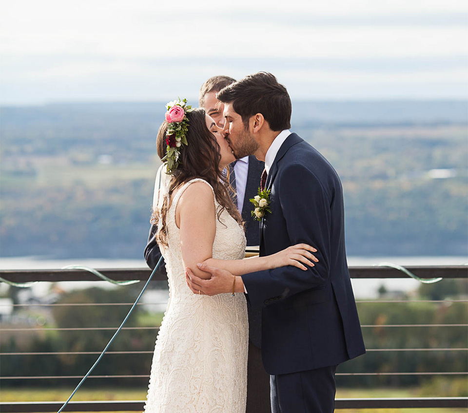 Seneca Lake Ceremony, Finger Lakes Wedding Photographer 
