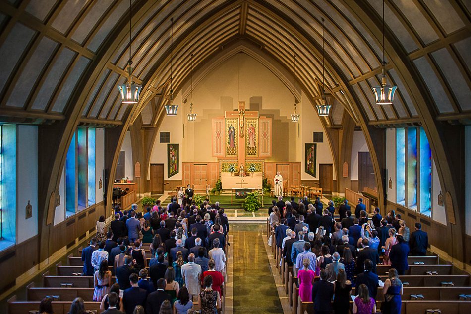 St Clare church wedding venue in Cincinnati OH