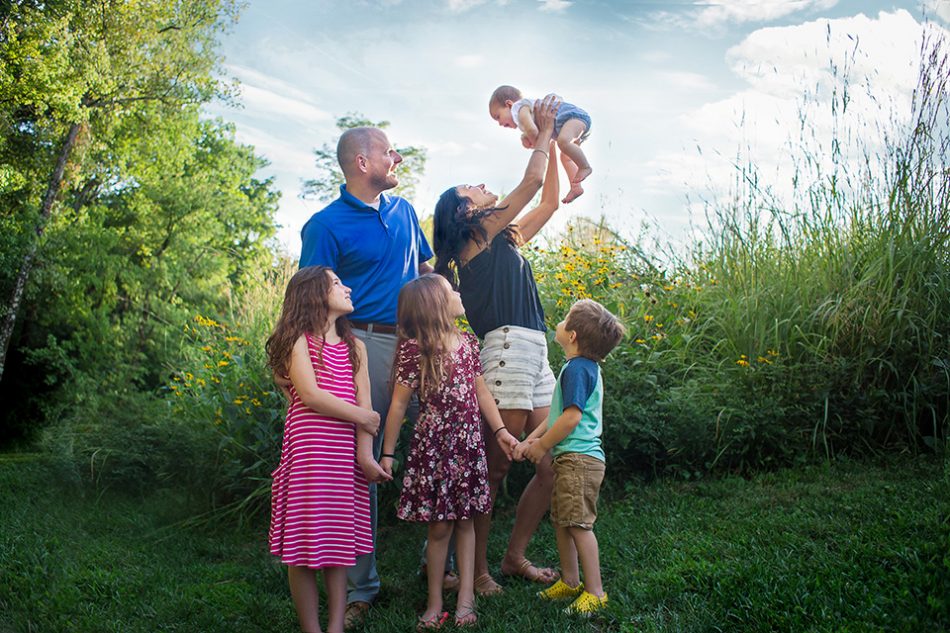 outdoor family pictures, Cincinnati OH
