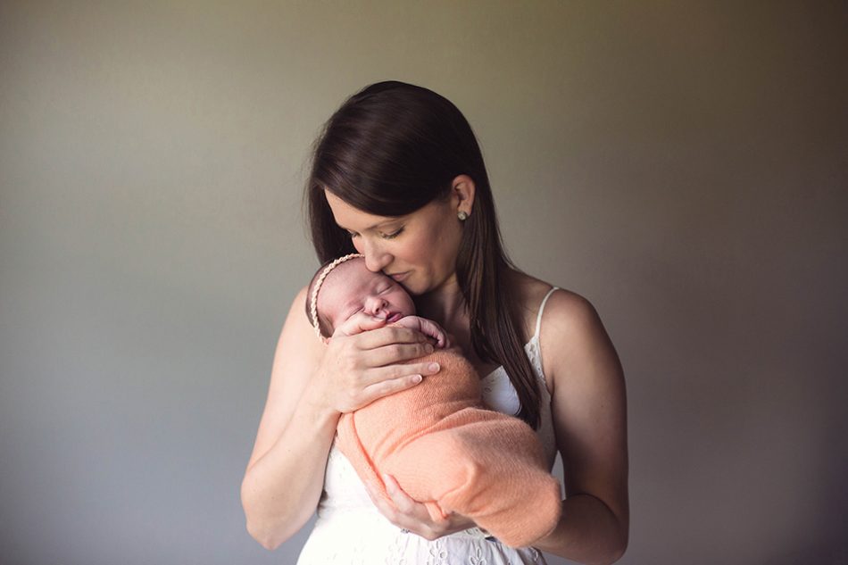 Parents with newborn, Cincinnati baby photographer