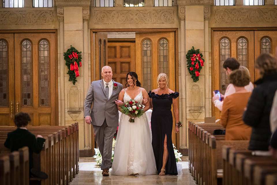 catholic ceremony at St Williams Parish church in Cincinnati 